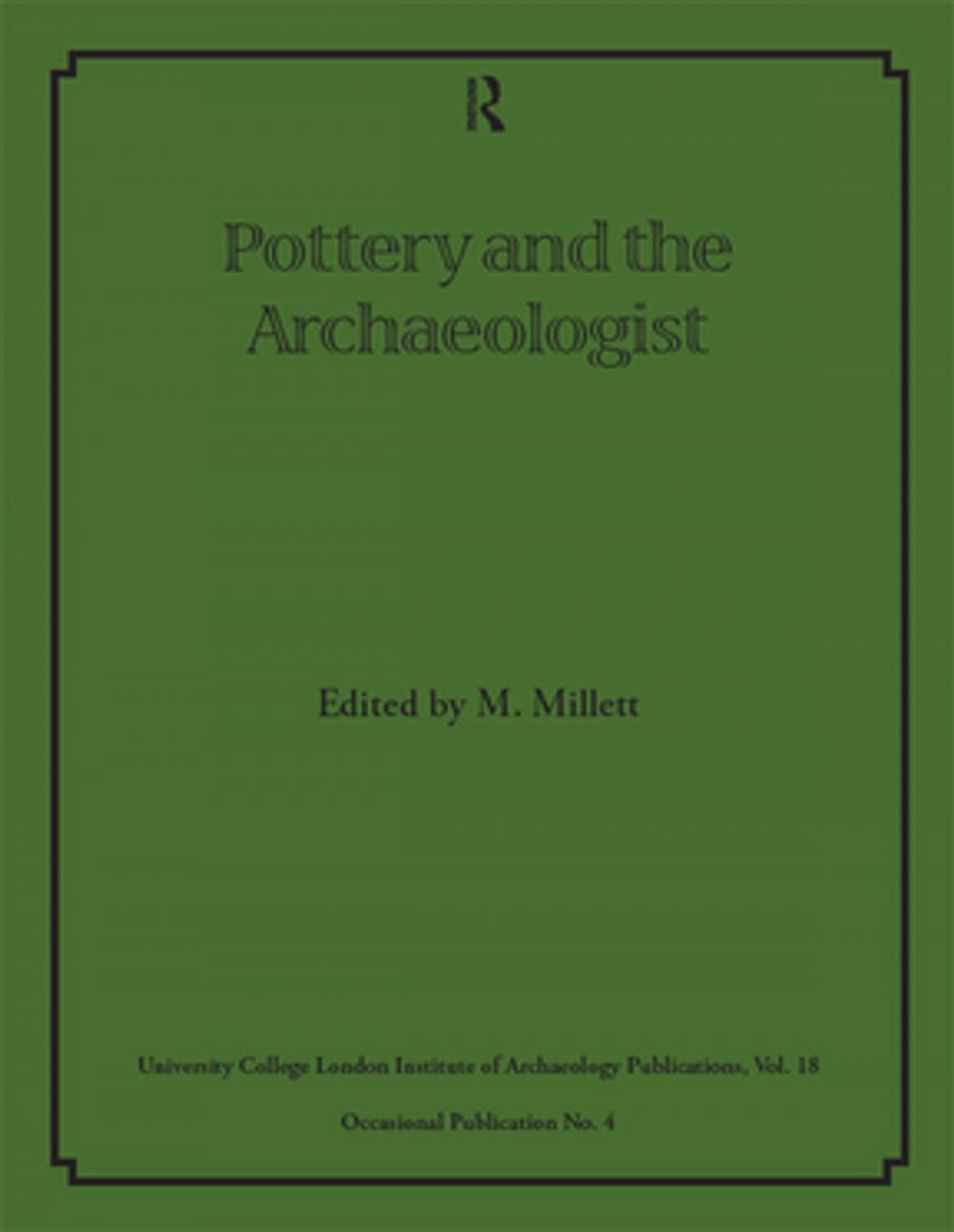 Big bigCover of Pottery and the Archaeologist