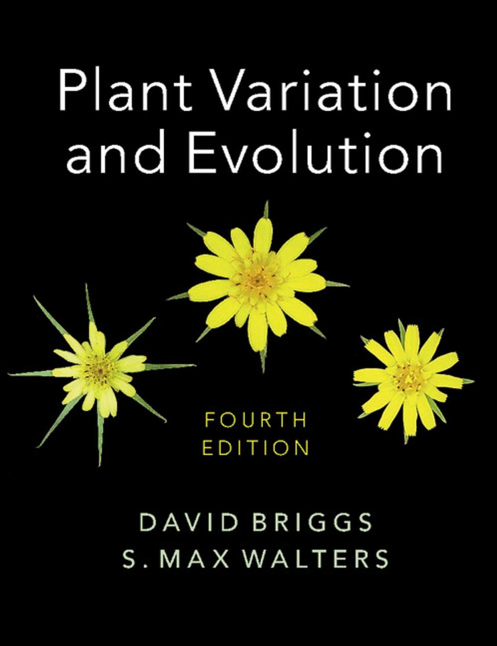 Big bigCover of Plant Variation and Evolution