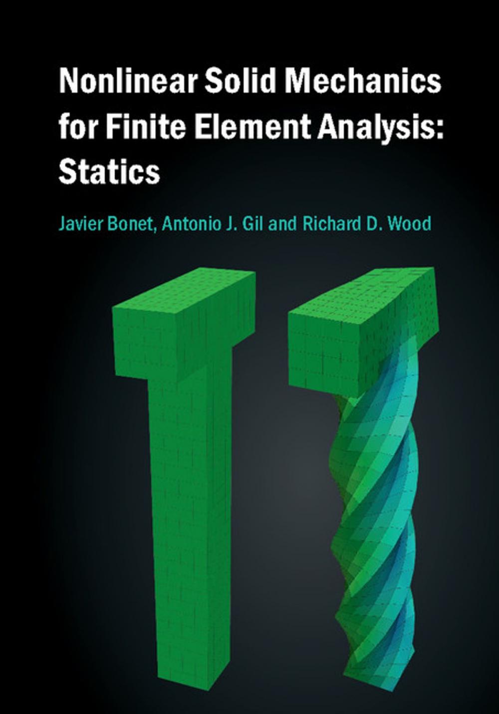 Big bigCover of Nonlinear Solid Mechanics for Finite Element Analysis: Statics