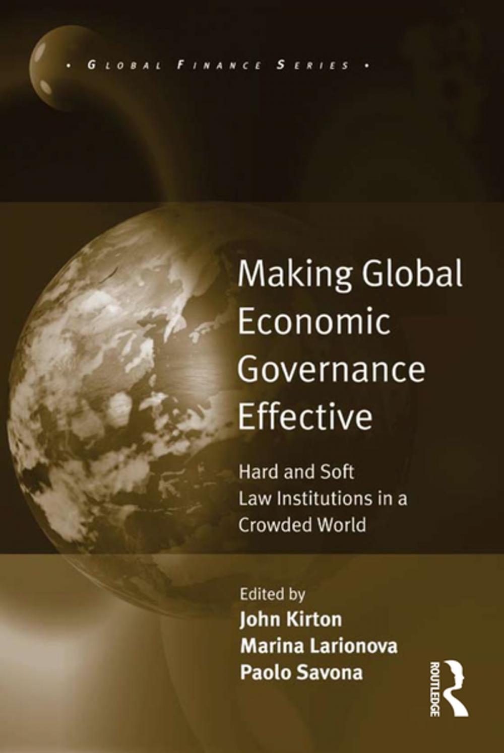 Big bigCover of Making Global Economic Governance Effective