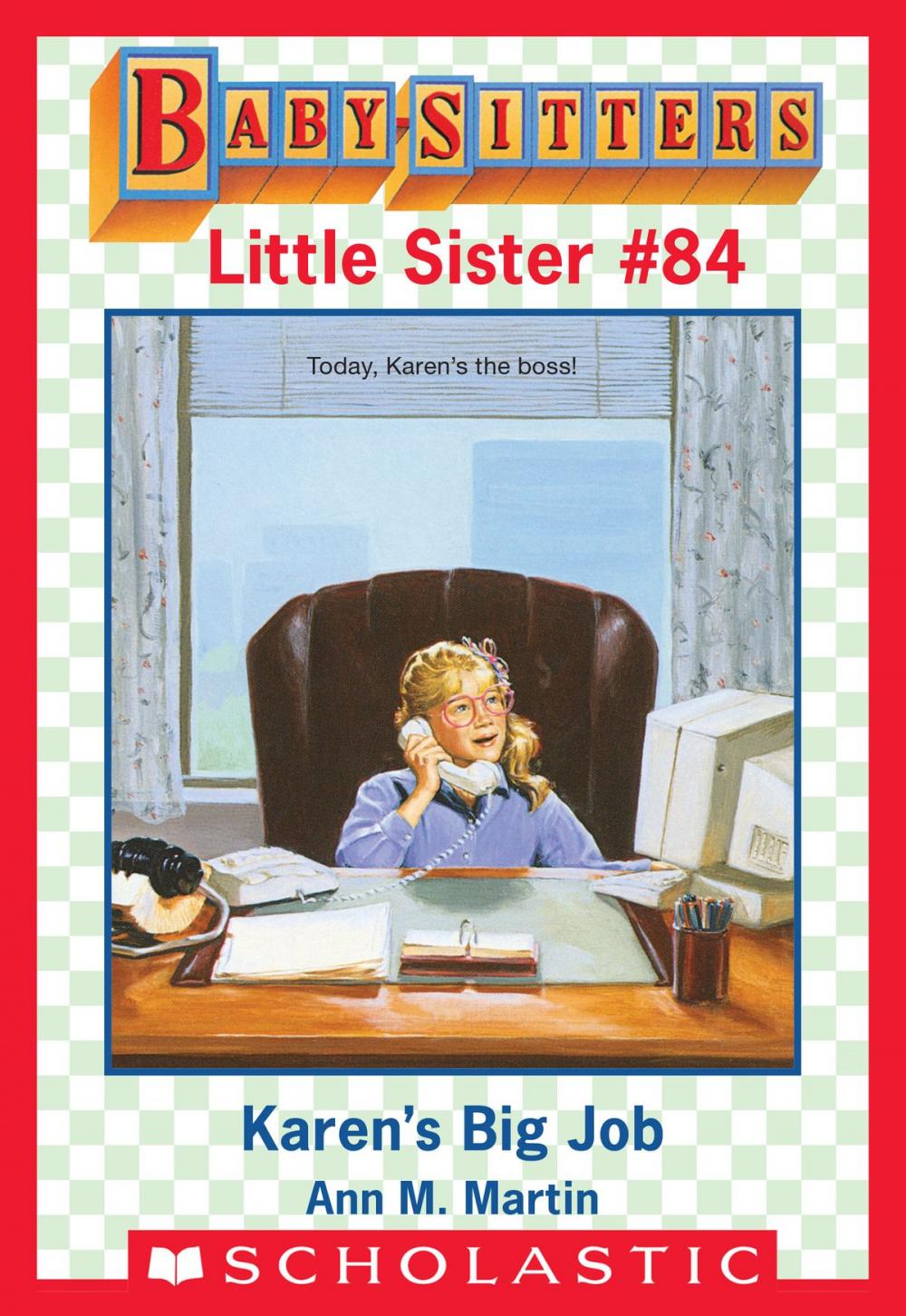 Big bigCover of Karen's Big Job (Baby-Sitters Little Sister #84)