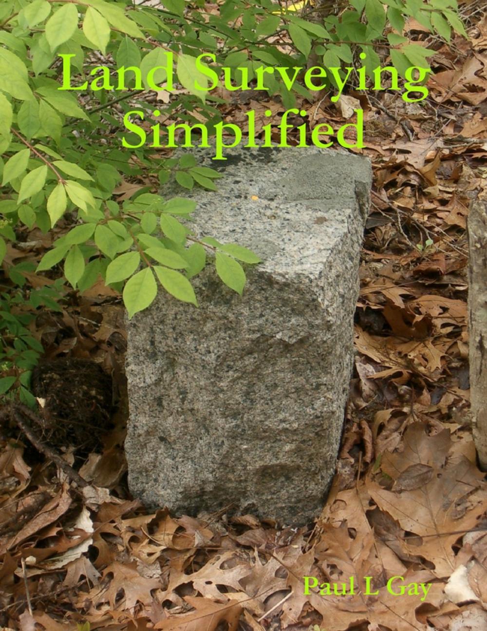 Big bigCover of Land Surveying Simplified