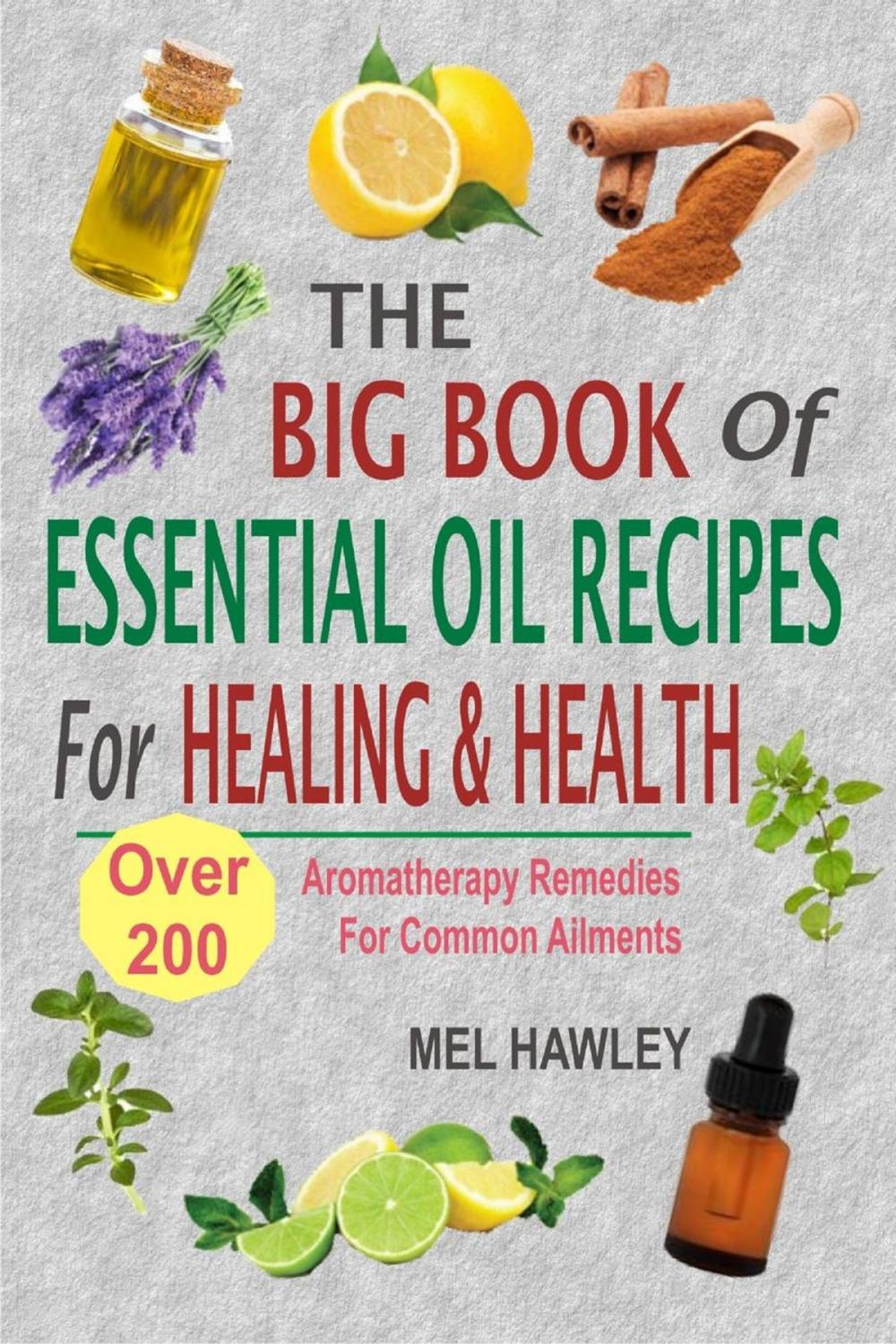 Big bigCover of The Big Book Of Essential Oil Recipes For Healing & Health: Over 200 Aromatherapy Remedies For Common Ailments
