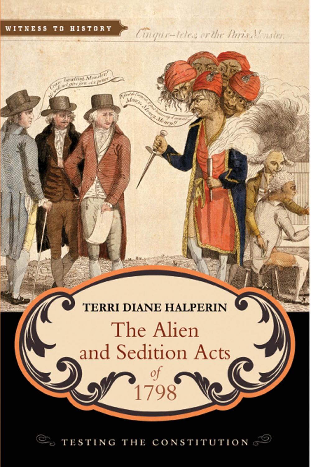 Big bigCover of The Alien and Sedition Acts of 1798