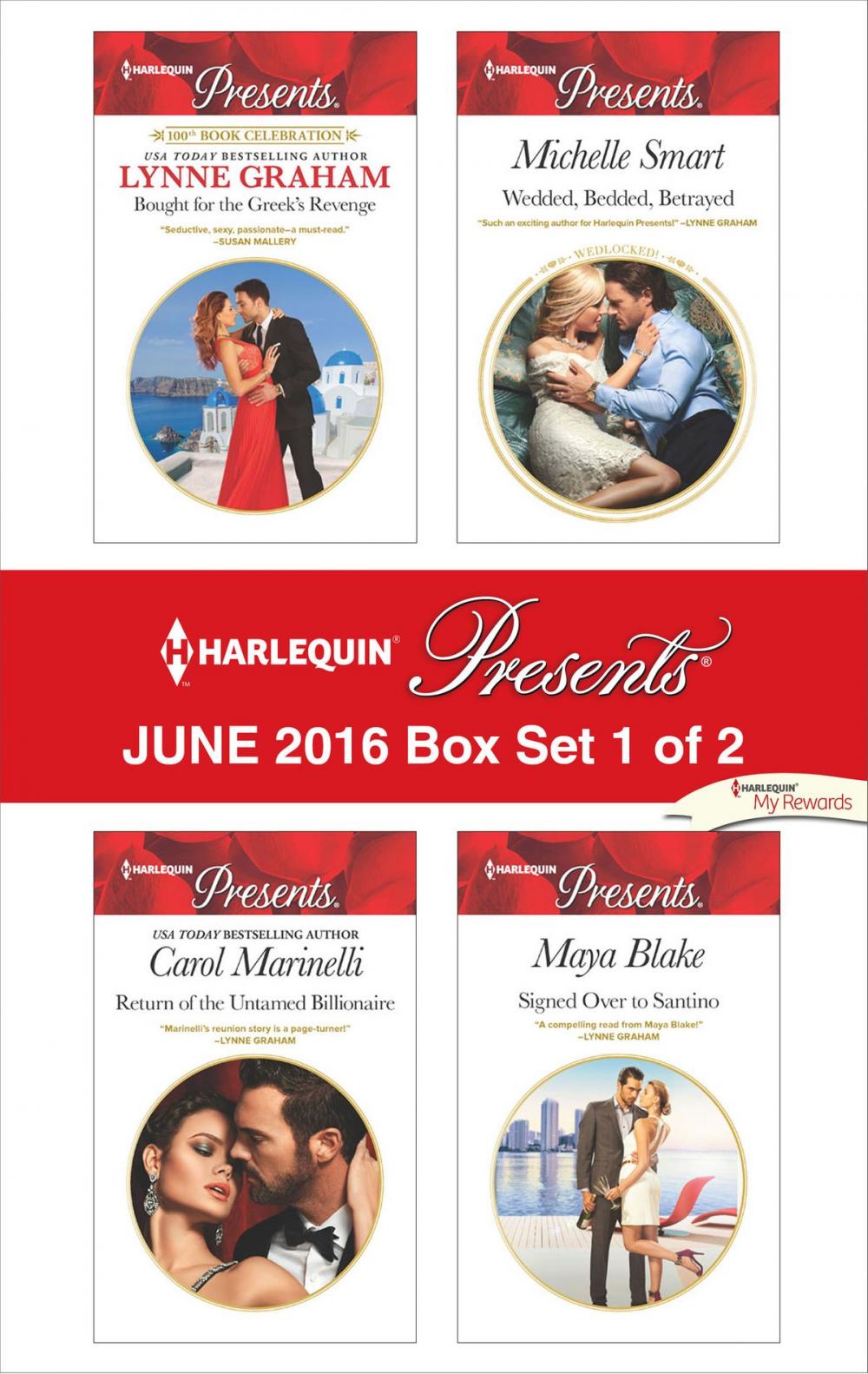 Big bigCover of Harlequin Presents June 2016 - Box Set 1 of 2