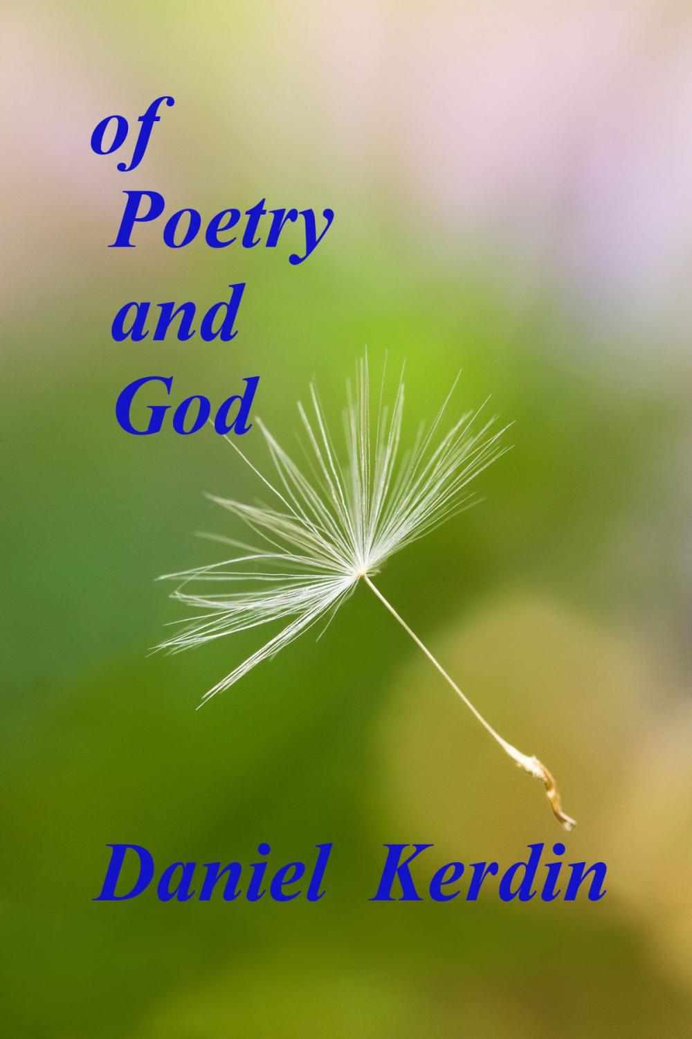 Big bigCover of Of Poetry and God