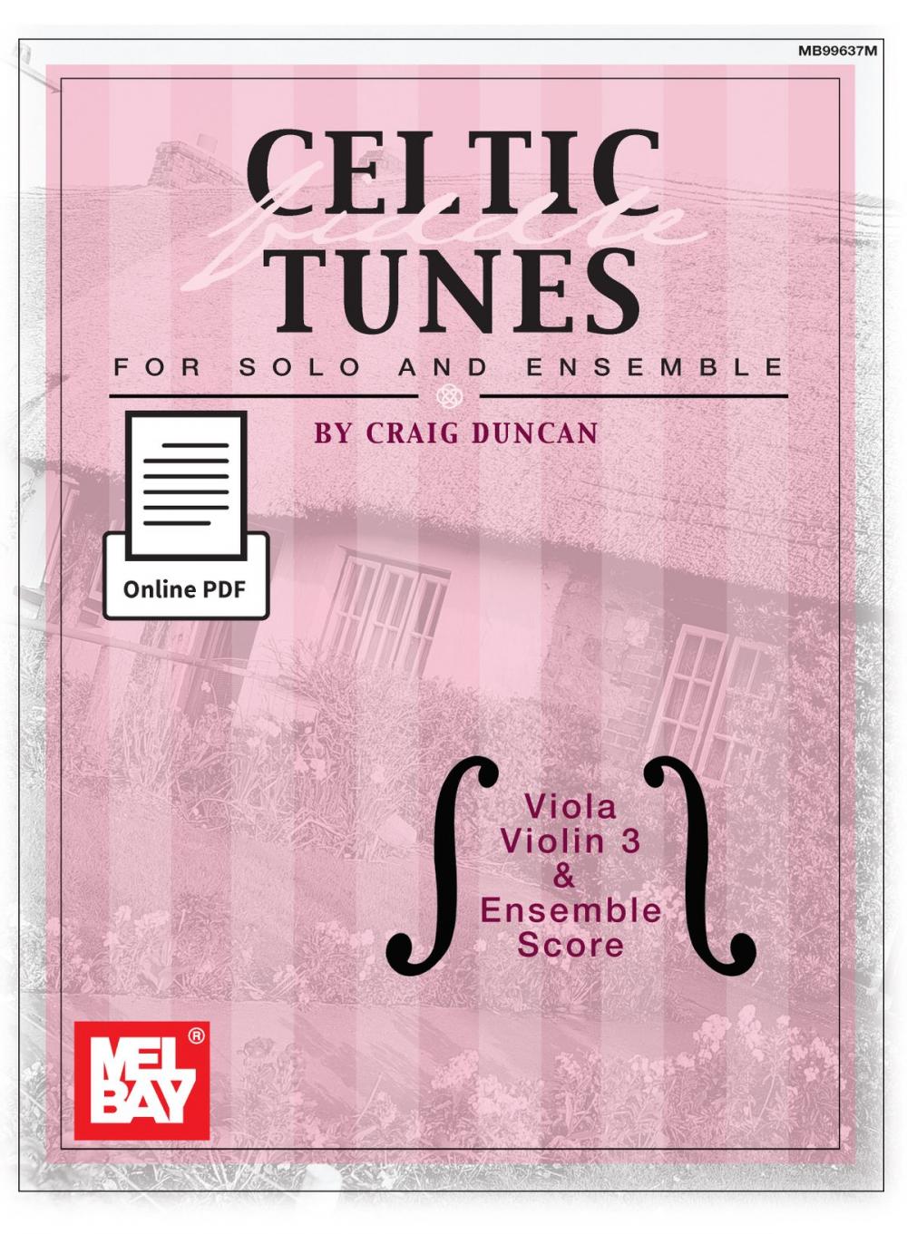 Big bigCover of Celtic Fiddle Tunes for Solo and Ensemble - Viola, Violin 3 and Ensemble Score