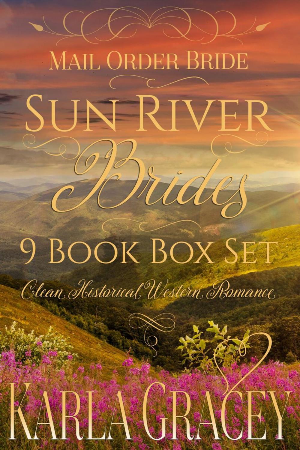 Big bigCover of Mail Order Bride - Sun River Brides 9 book Box Set (Clean Historical Western Romance)