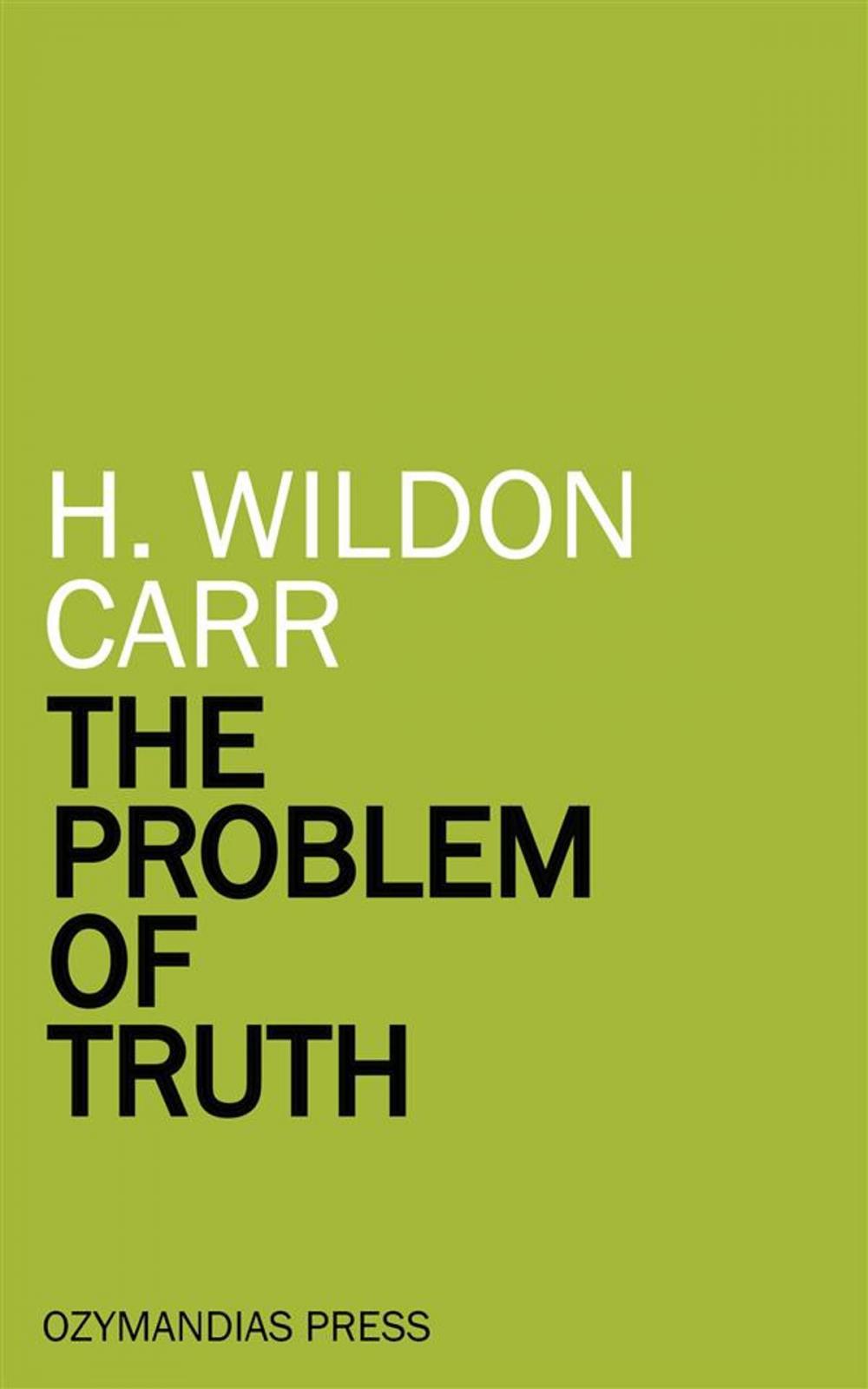 Big bigCover of The Problem of Truth