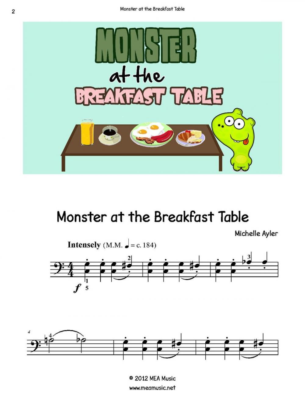 Big bigCover of Monster at the Breakfast Table