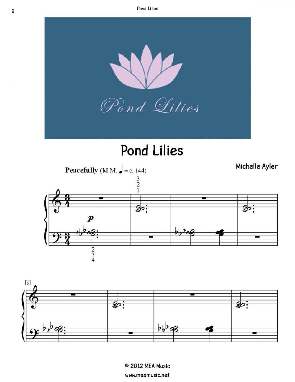 Big bigCover of Pond Lilies