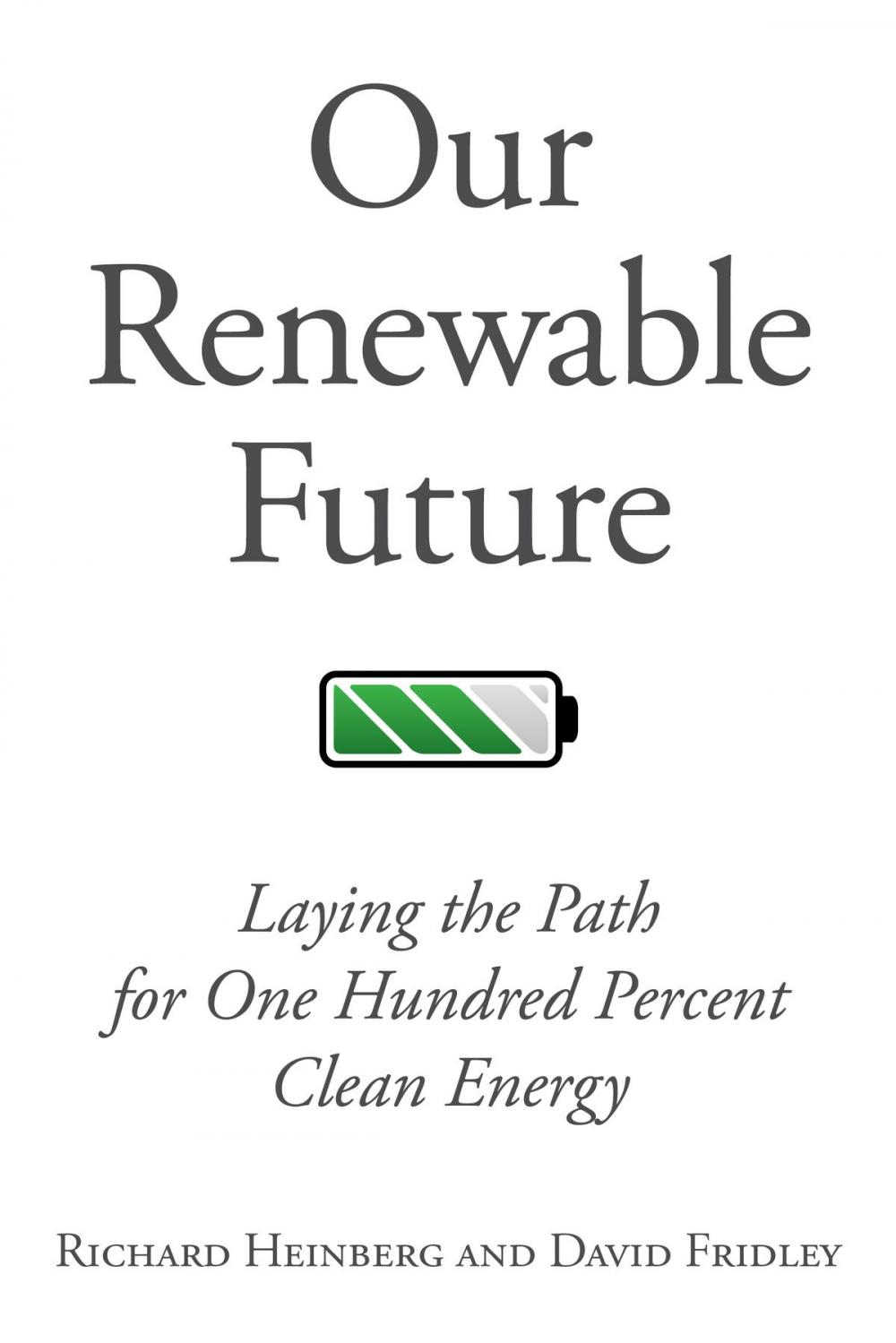 Big bigCover of Our Renewable Future