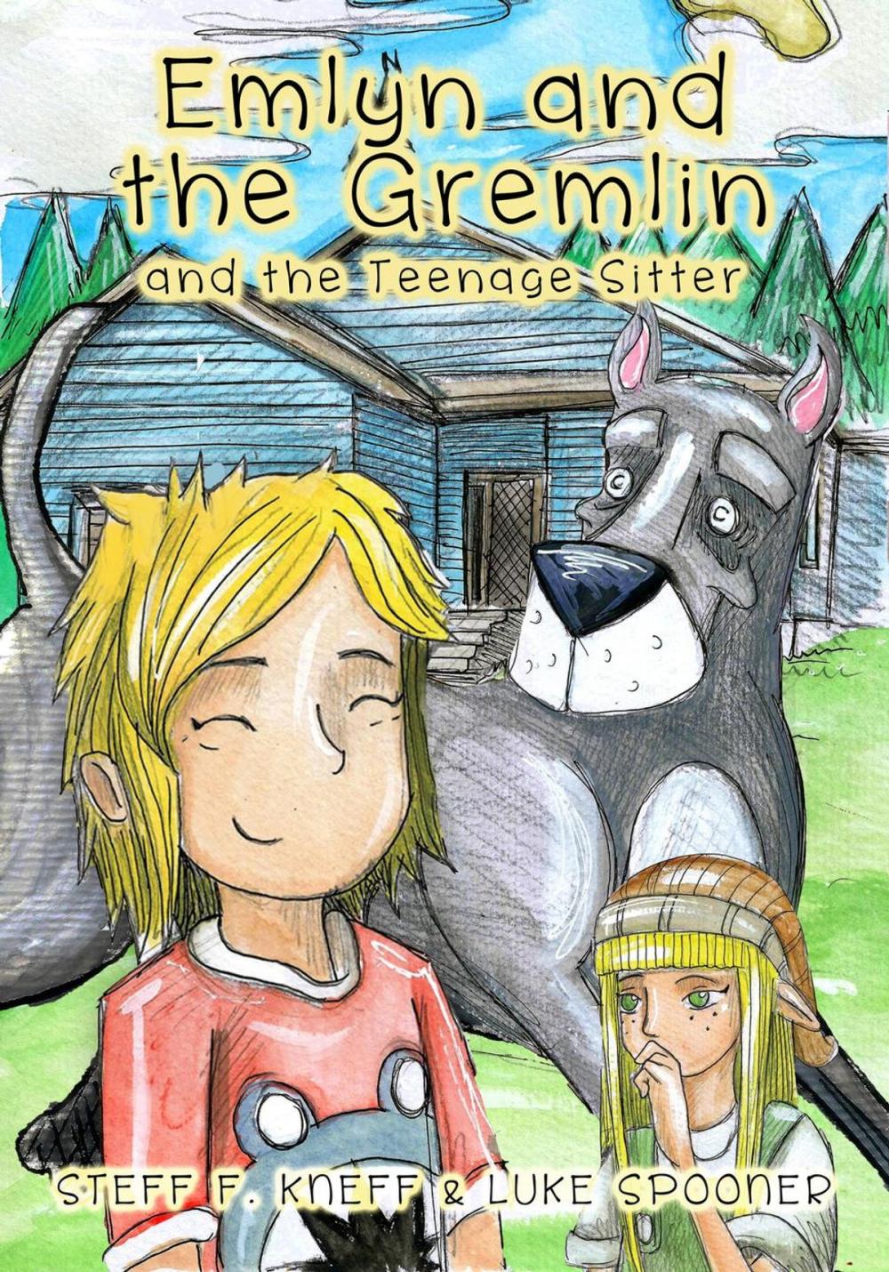 Big bigCover of Emlyn and the Gremlin and the Teenage Sitter