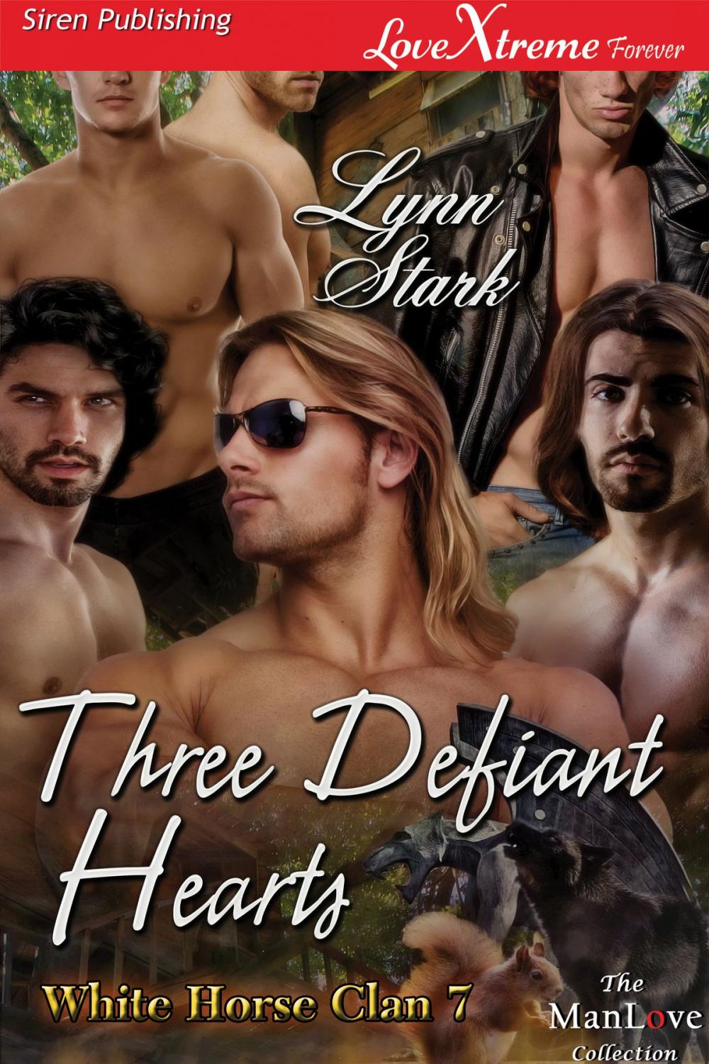 Big bigCover of Three Defiant Hearts