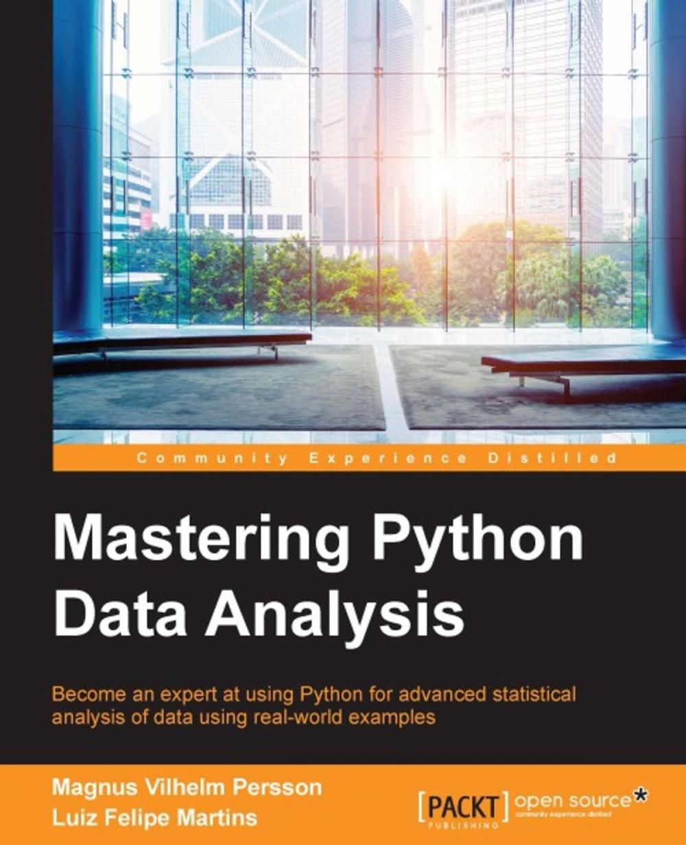 Big bigCover of Mastering Python Data Analysis