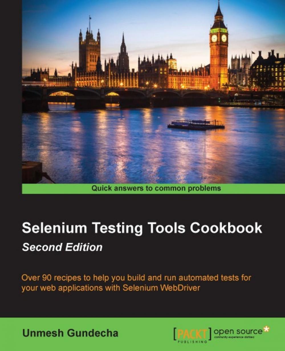 Big bigCover of Selenium Testing Tools Cookbook - Second Edition