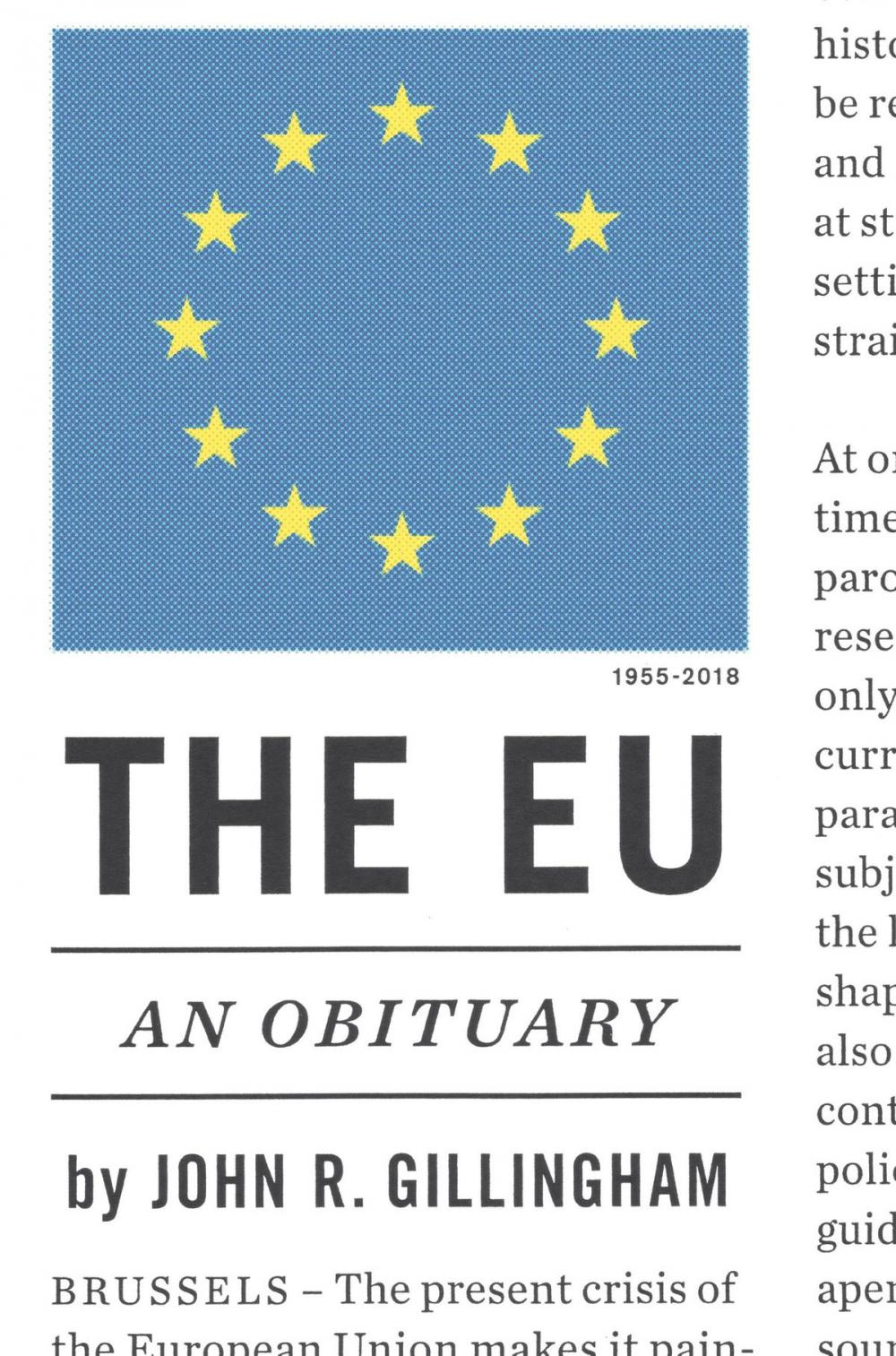 Big bigCover of The E.U.