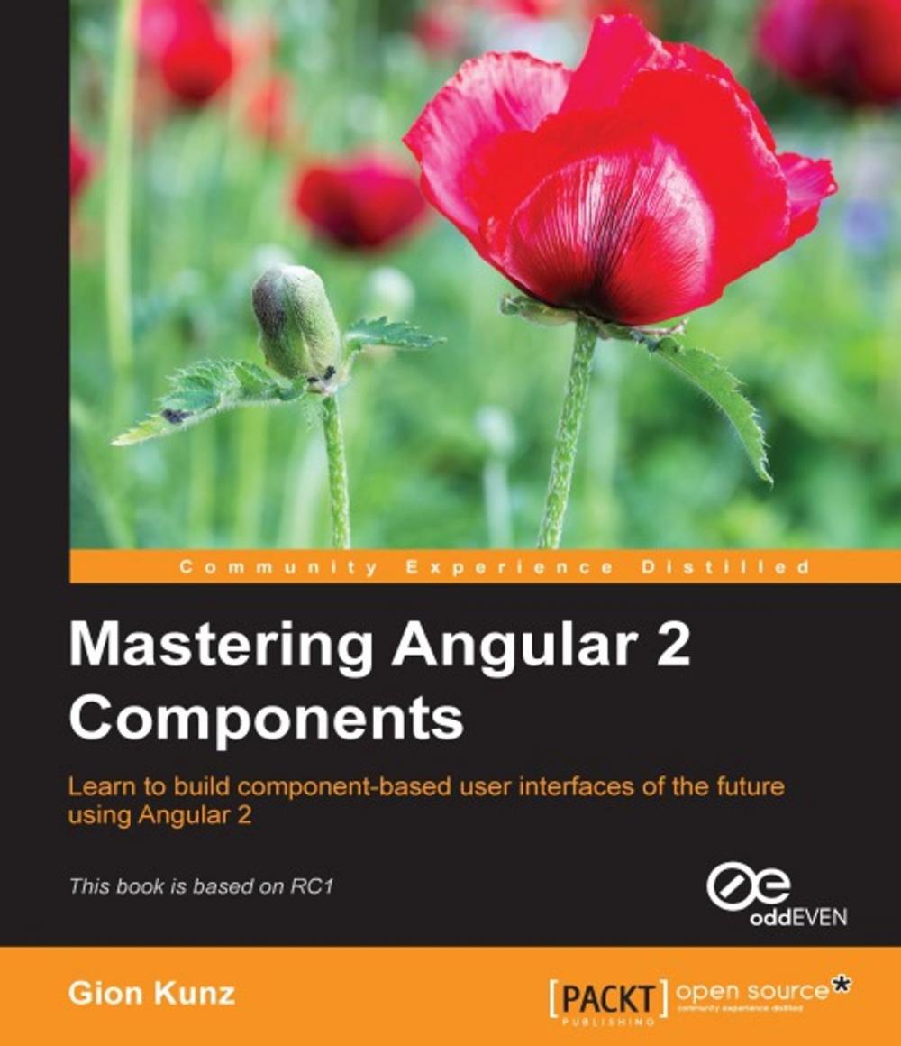 Big bigCover of Mastering Angular 2 Components