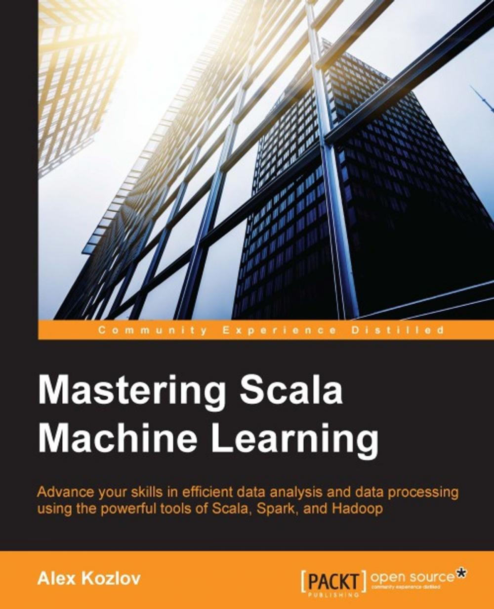 Big bigCover of Mastering Scala Machine Learning