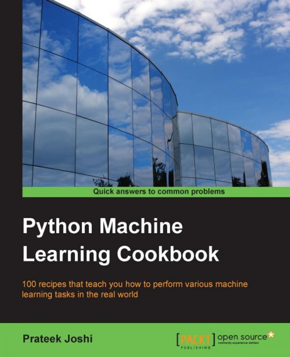 Big bigCover of Python Machine Learning Cookbook