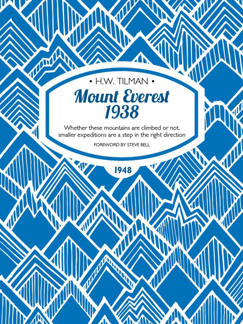 Big bigCover of Mount Everest 1938