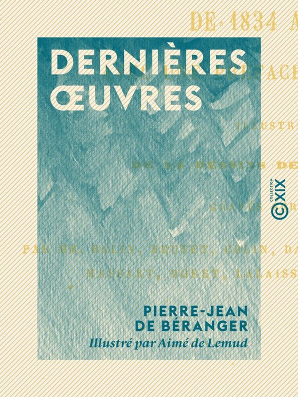 Big bigCover of Dernières oeuvres