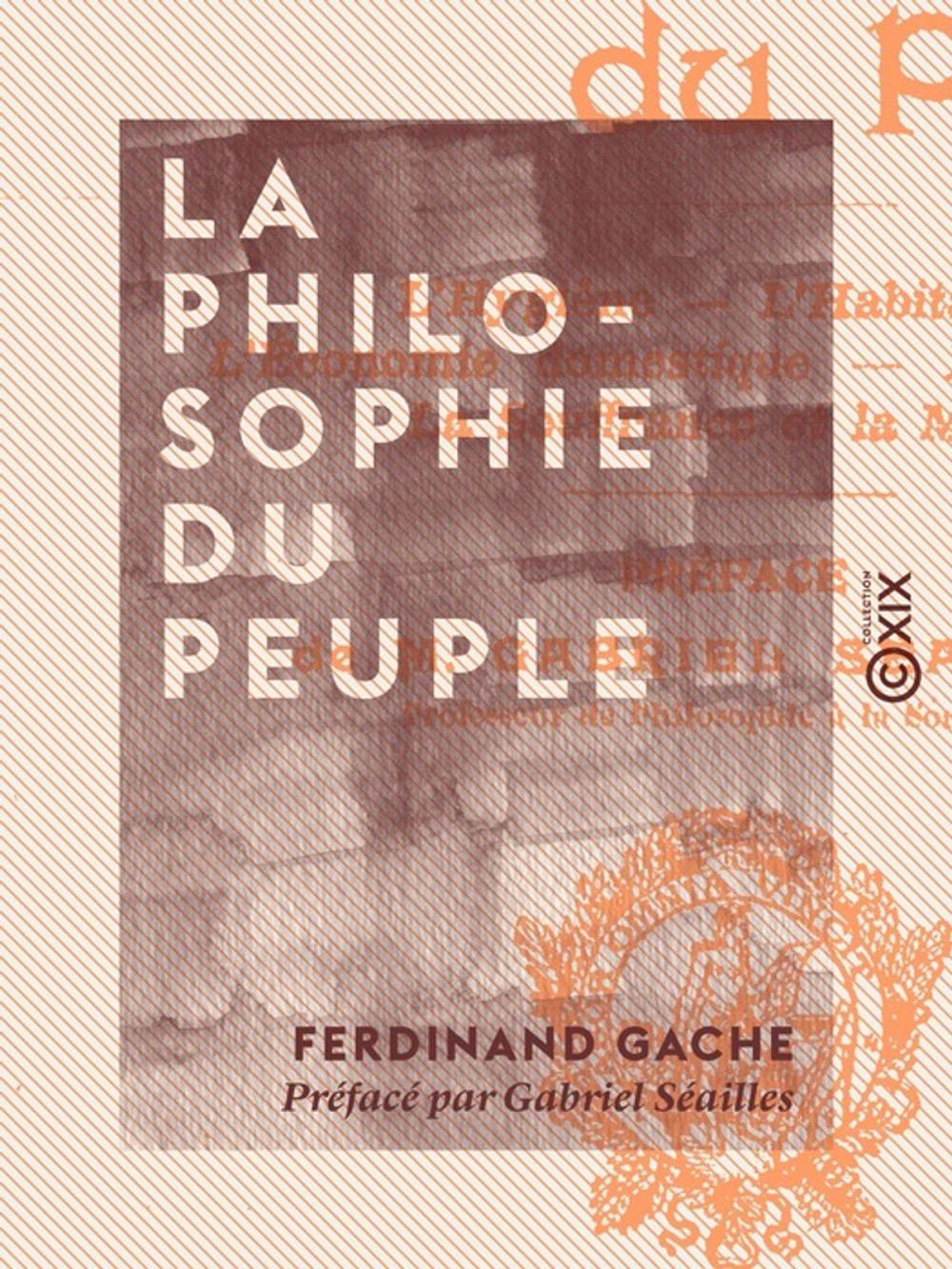 Big bigCover of La Philosophie du peuple