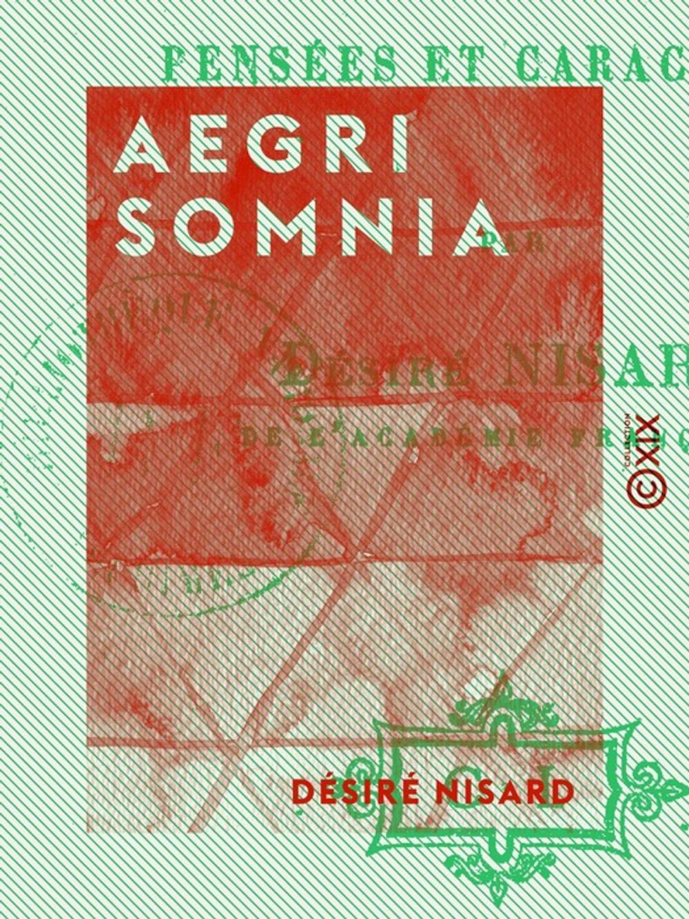 Big bigCover of Aegri somnia