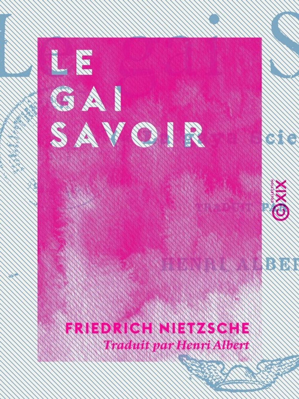 Big bigCover of Le Gai Savoir