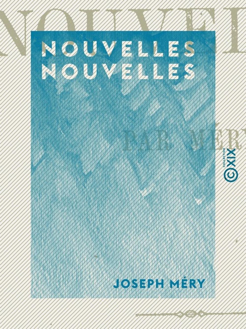 Big bigCover of Nouvelles Nouvelles