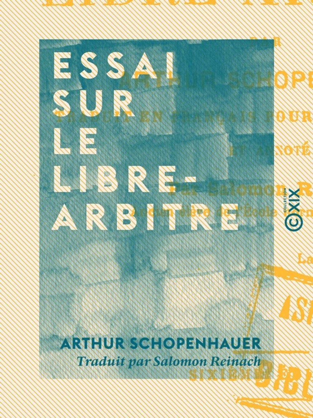 Big bigCover of Essai sur le libre-arbitre