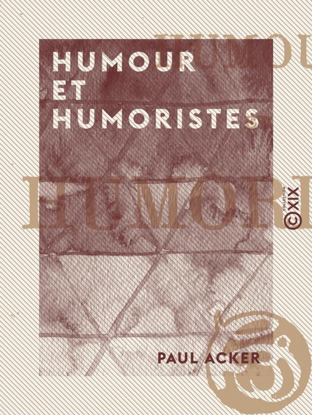 Big bigCover of Humour et Humoristes