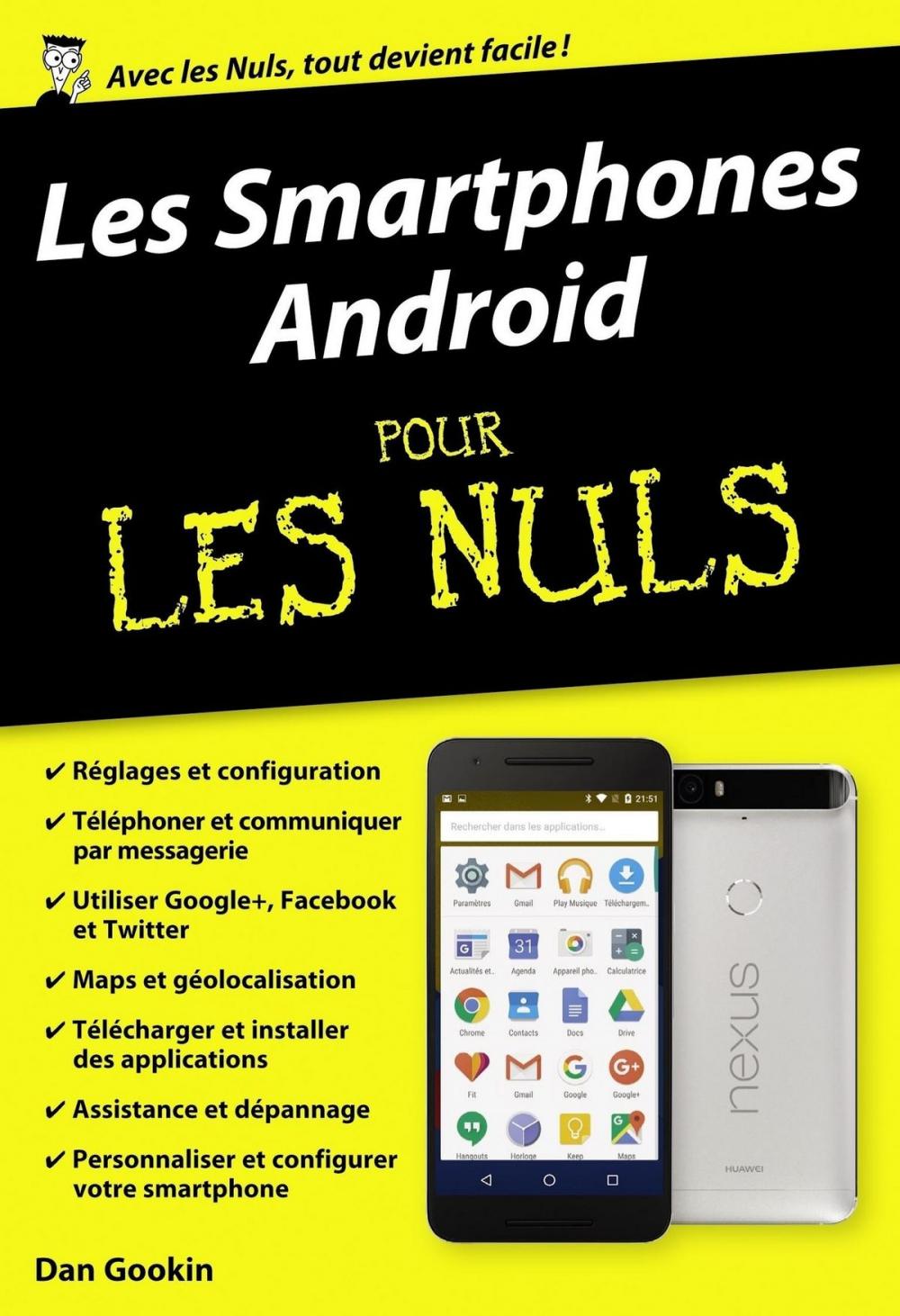 Big bigCover of Les Smartphones Android pour les Nuls