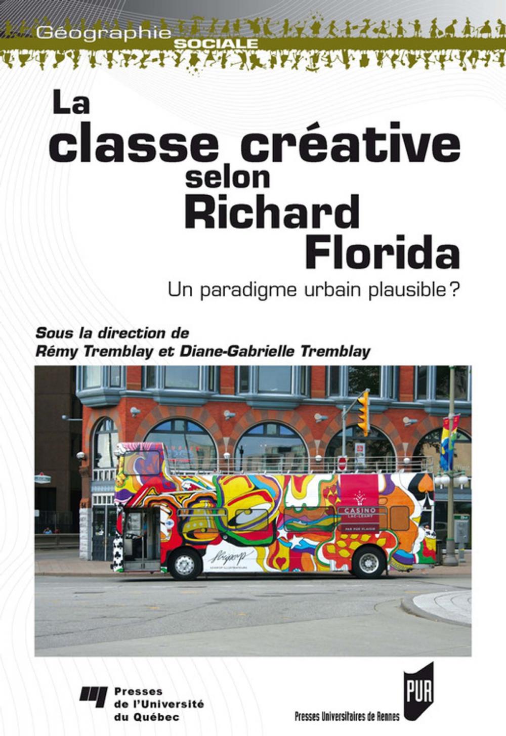 Big bigCover of La classe créative selon Richard Florida