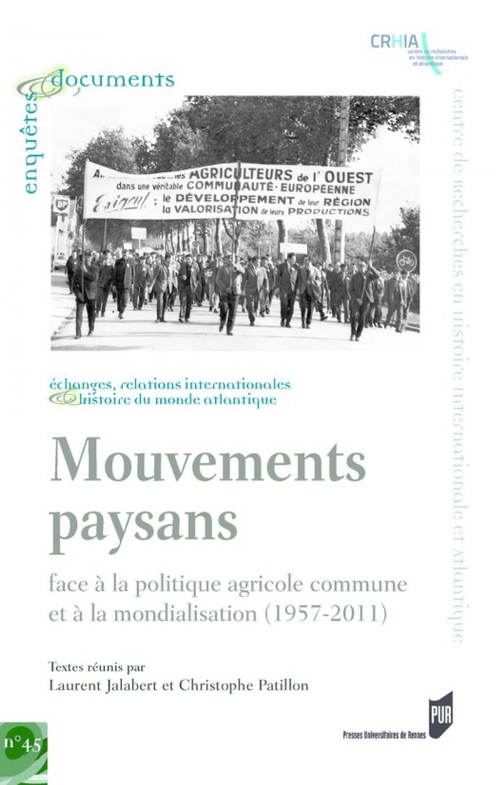 Big bigCover of Mouvements paysans face à la politique agricole commune et à la mondialisation (1957-2011)