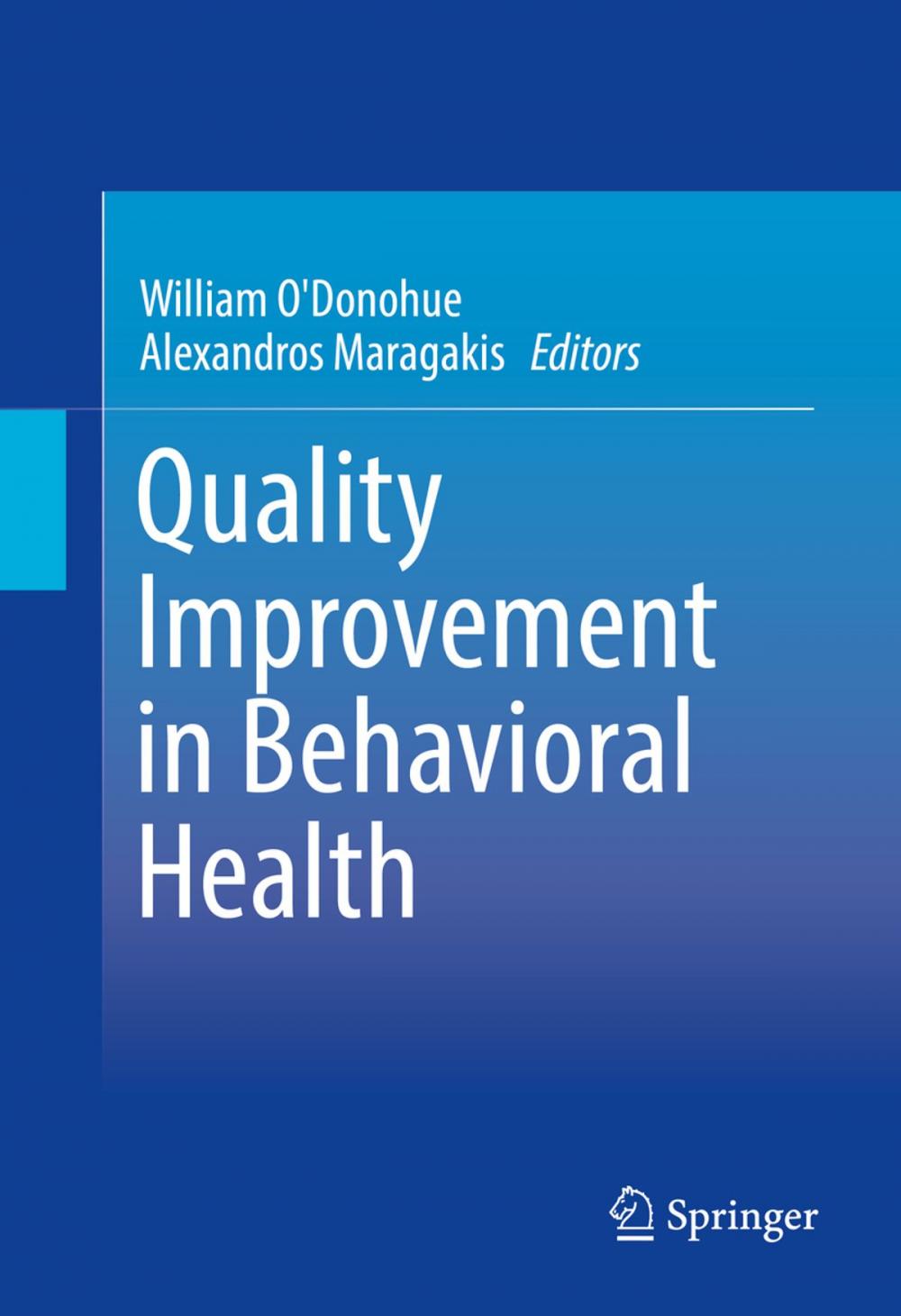 Big bigCover of Quality Improvement in Behavioral Health