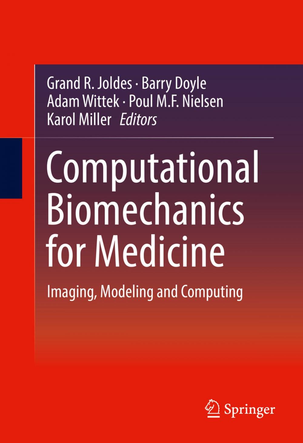 Big bigCover of Computational Biomechanics for Medicine