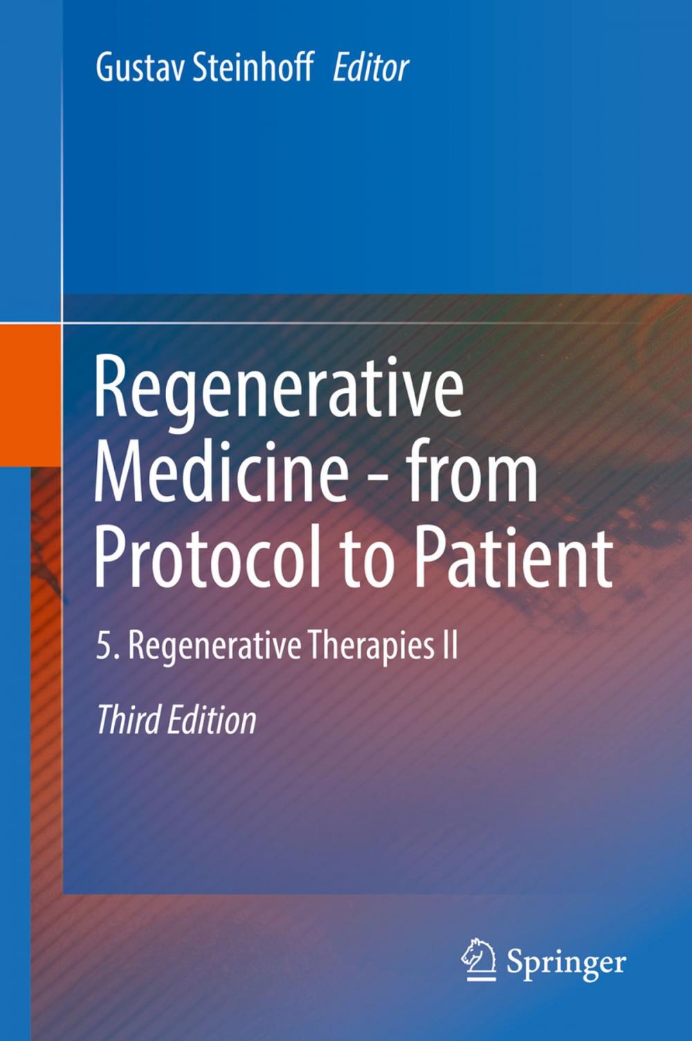 Big bigCover of Regenerative Medicine - from Protocol to Patient