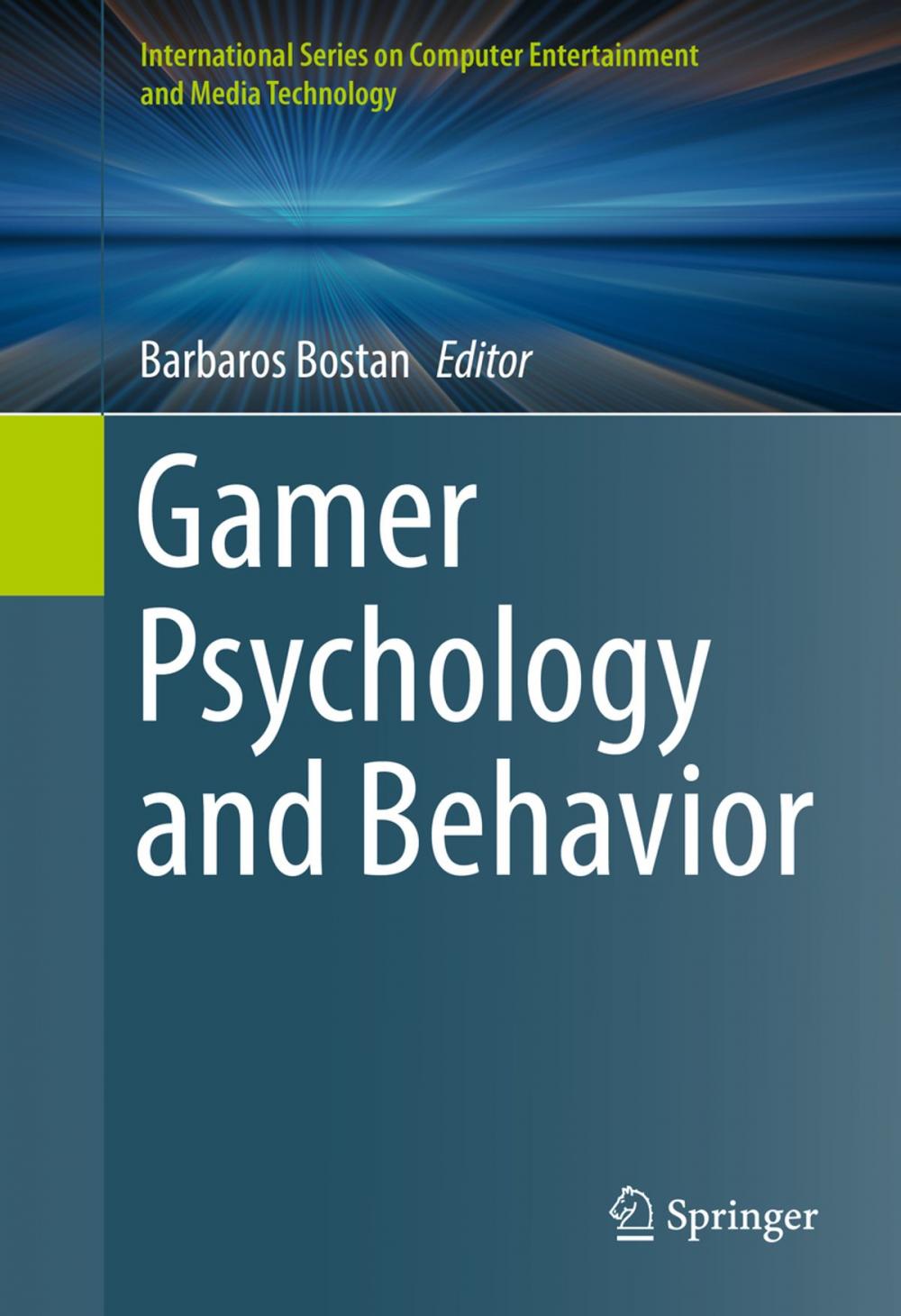 Big bigCover of Gamer Psychology and Behavior