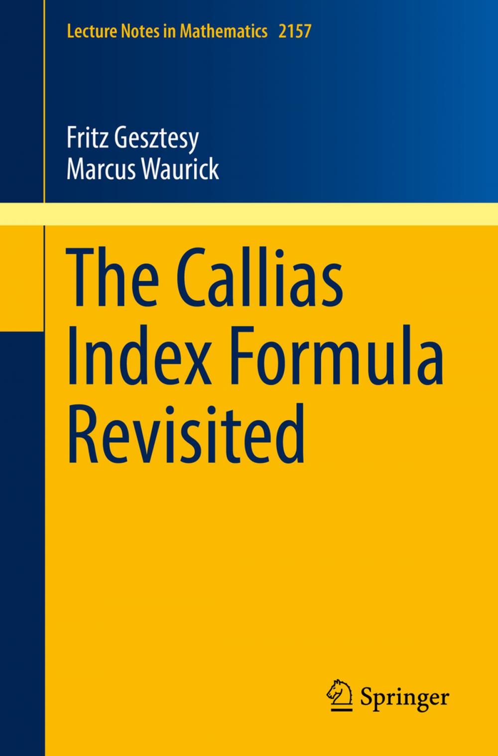 Big bigCover of The Callias Index Formula Revisited