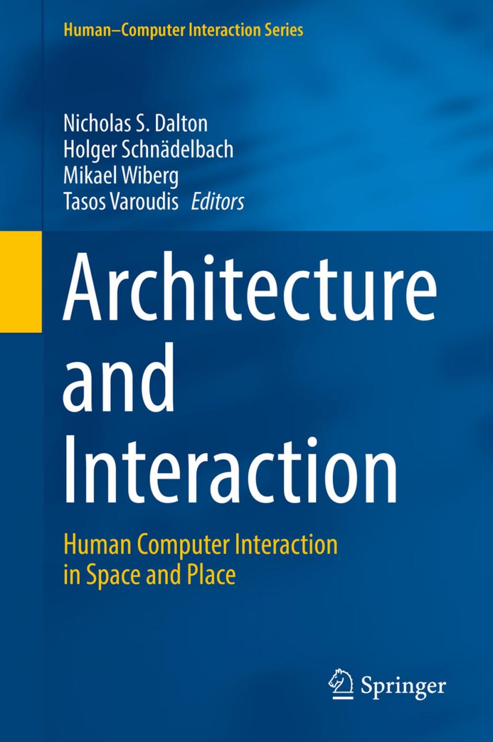 Big bigCover of Architecture and Interaction