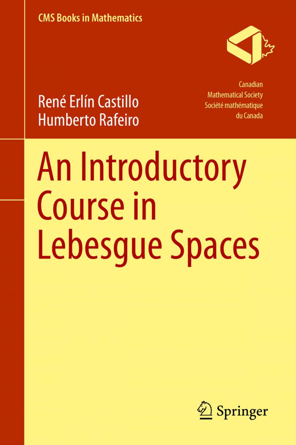 Big bigCover of An Introductory Course in Lebesgue Spaces