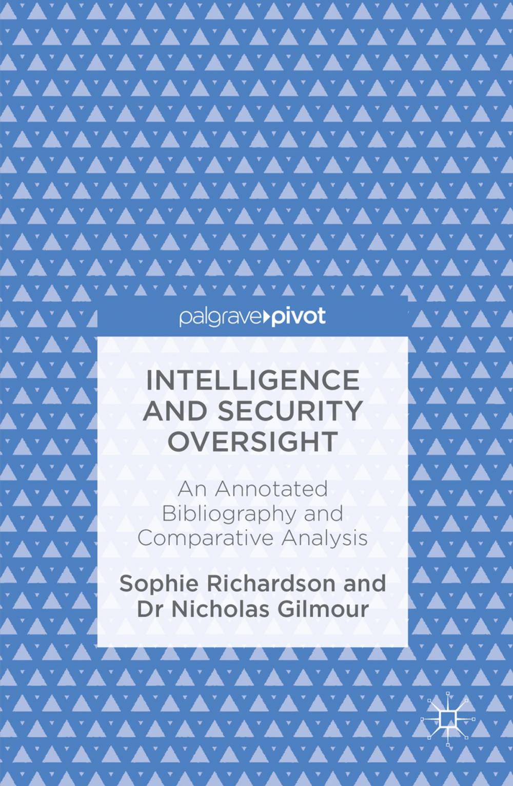 Big bigCover of Intelligence and Security Oversight