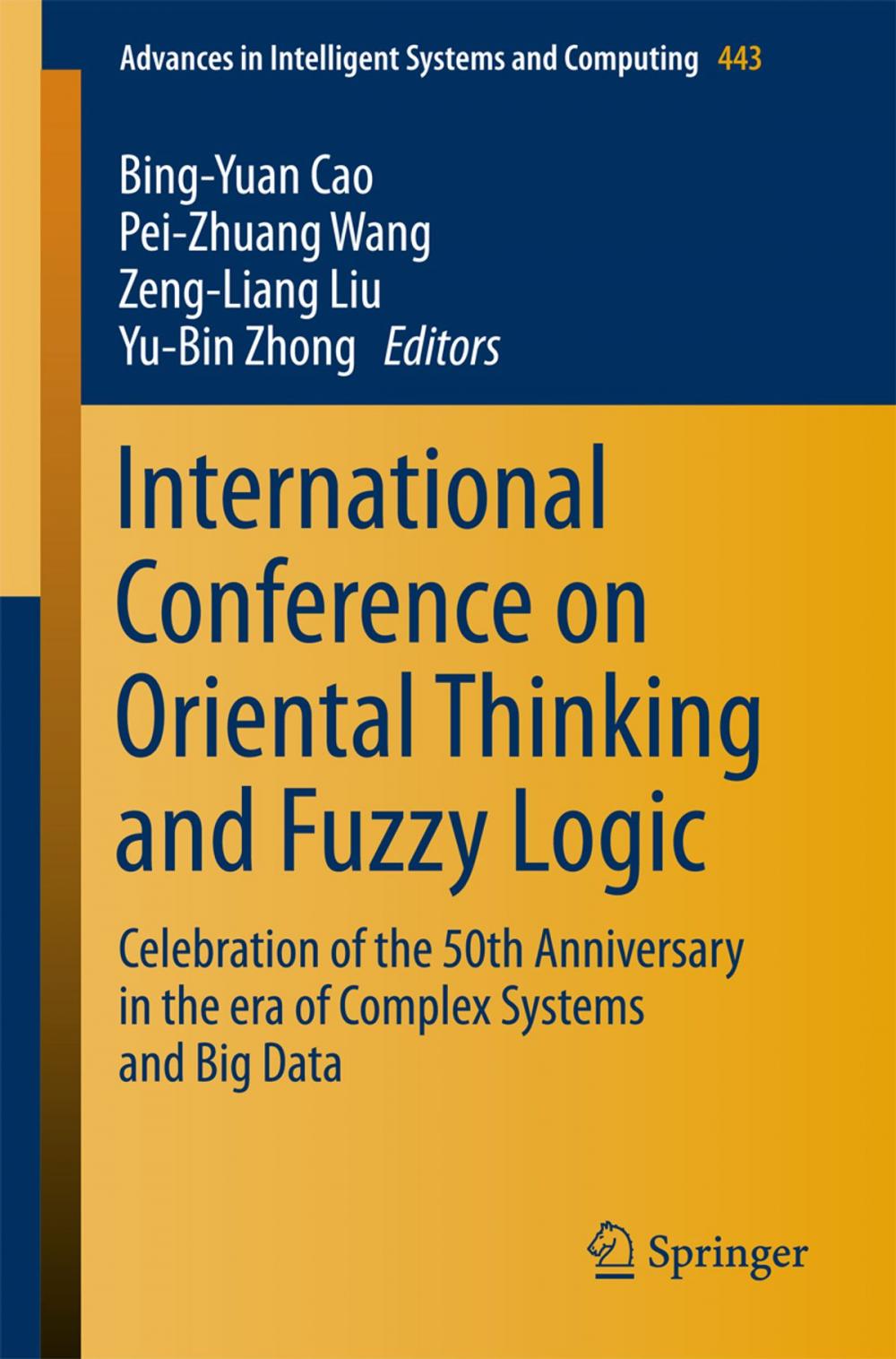 Big bigCover of International Conference on Oriental Thinking and Fuzzy Logic