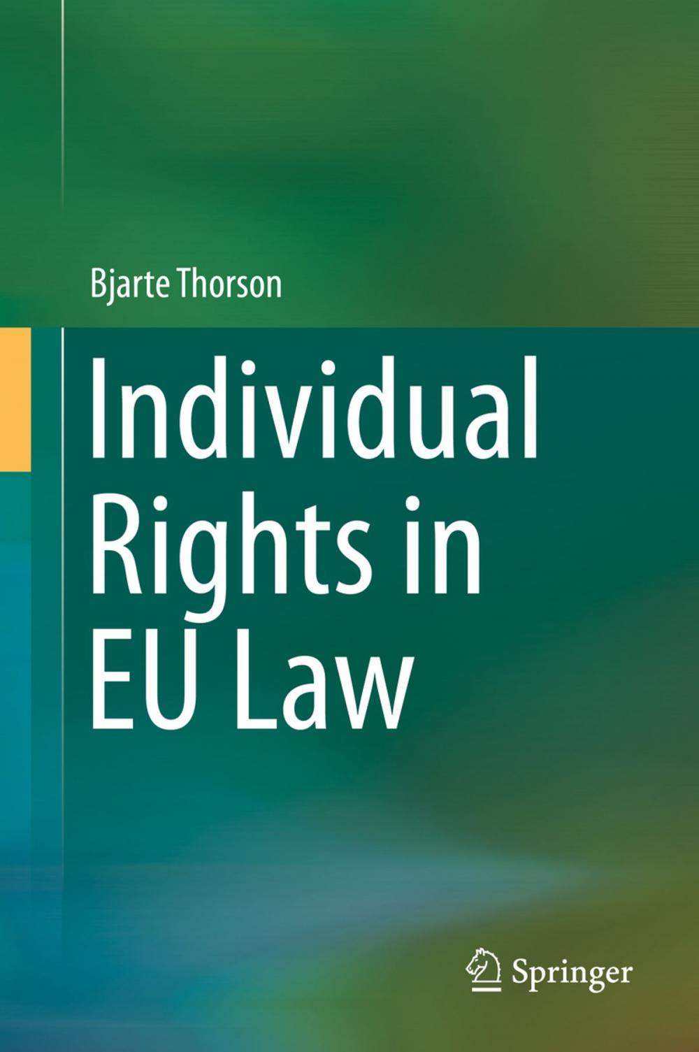 Big bigCover of Individual Rights in EU Law