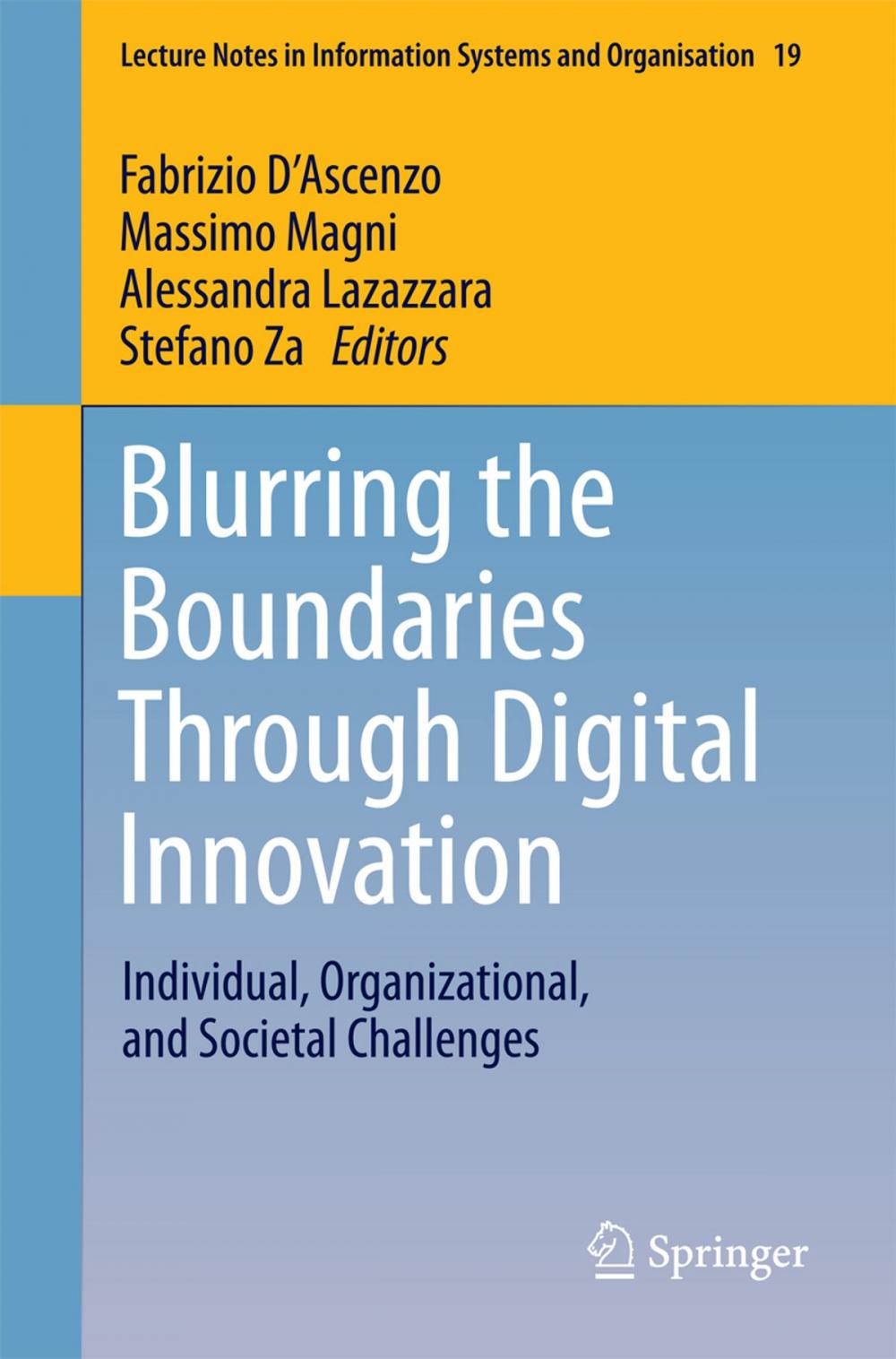 Big bigCover of Blurring the Boundaries Through Digital Innovation