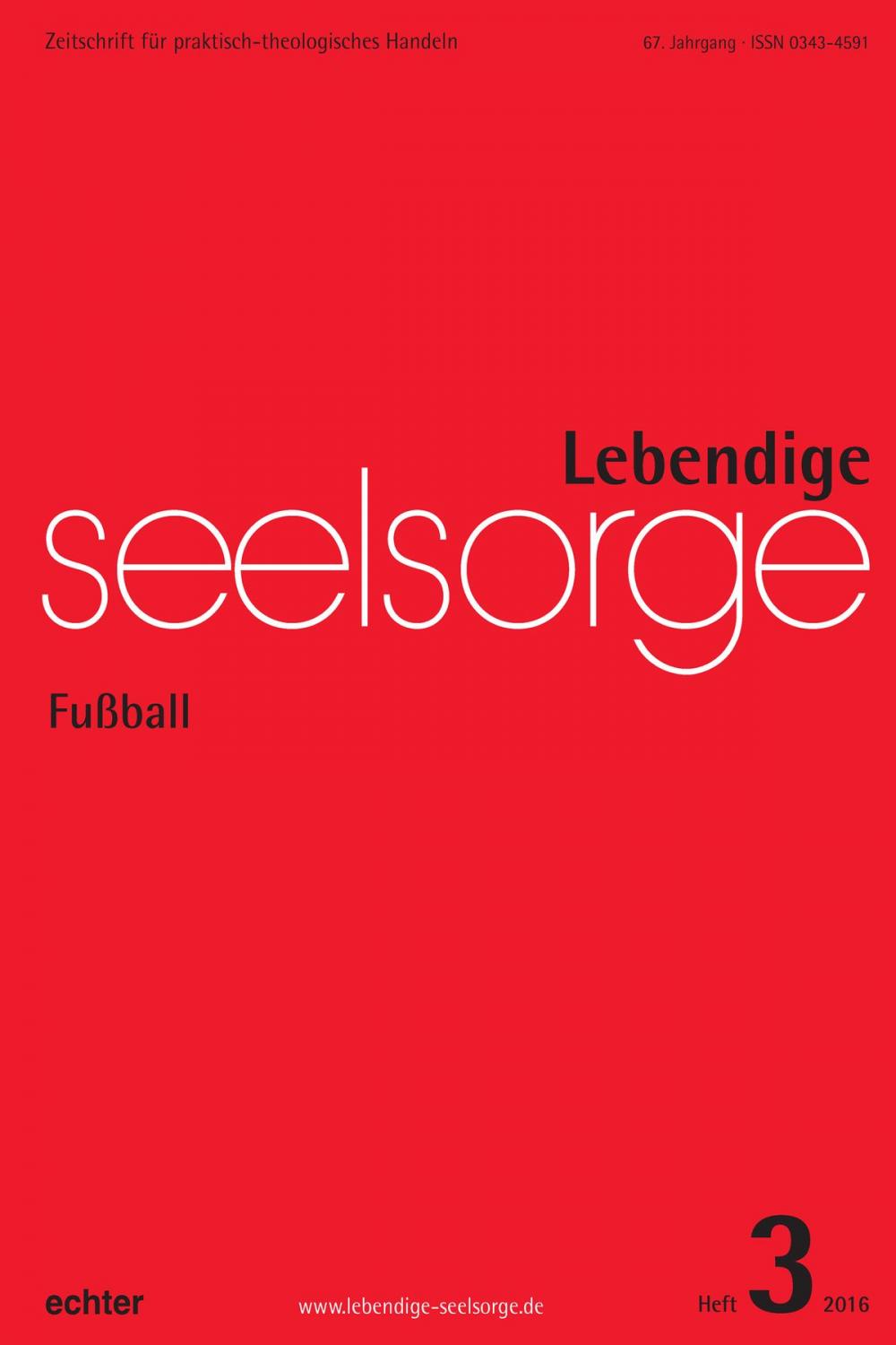 Big bigCover of Lebendige Seelsorge 3/2016