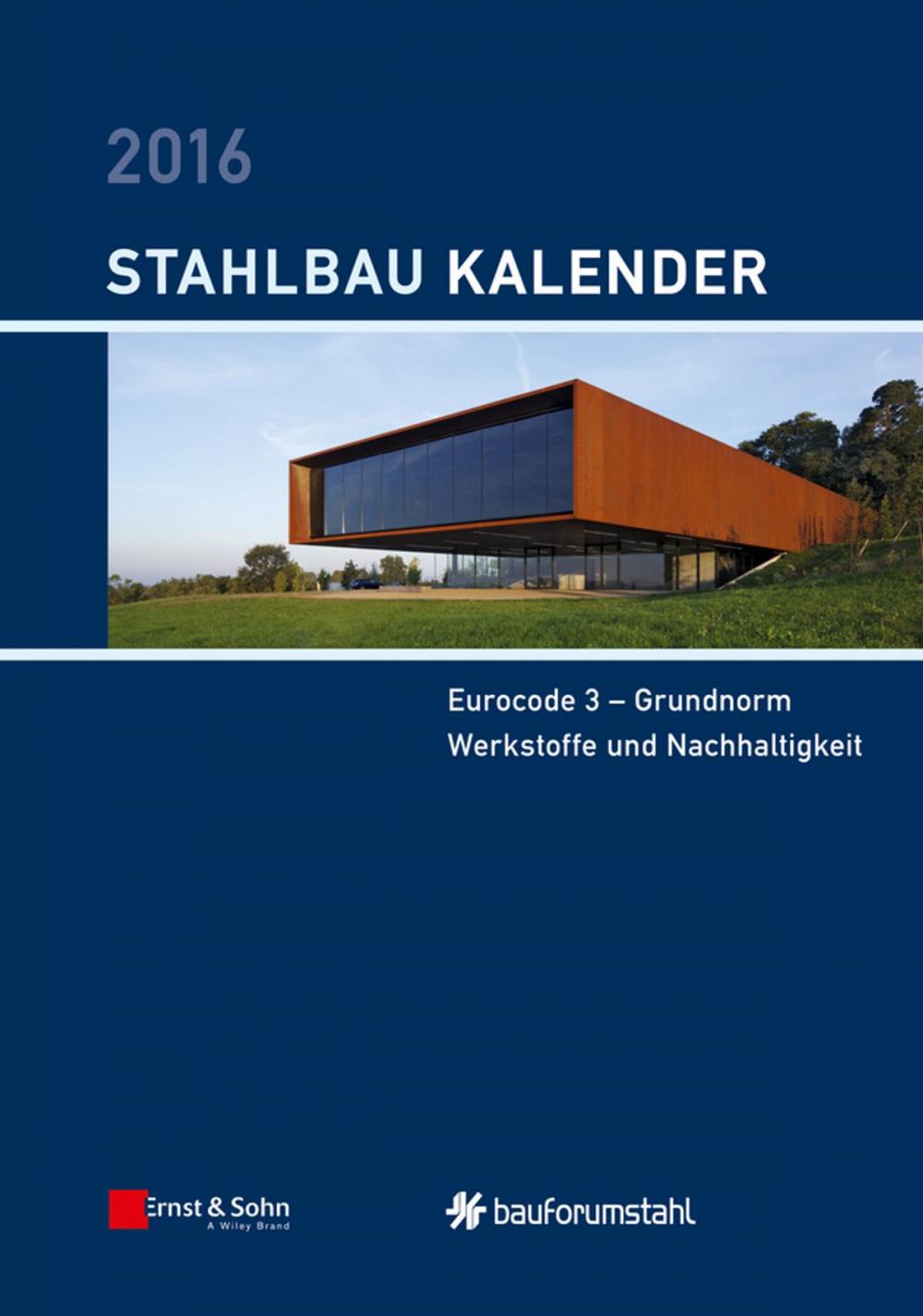 Big bigCover of Stahlbau-Kalender 2016