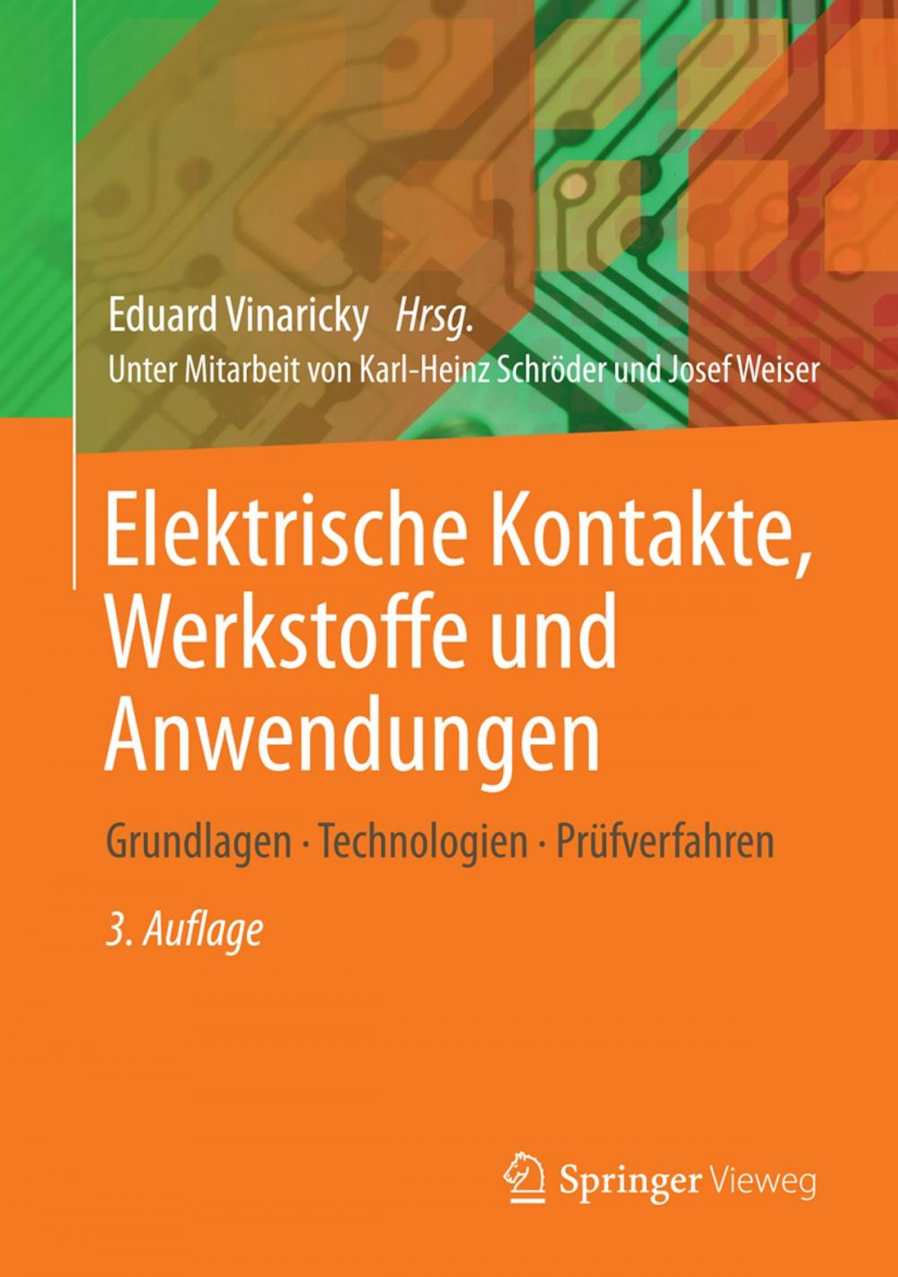 Big bigCover of Elektrische Kontakte, Werkstoffe und Anwendungen