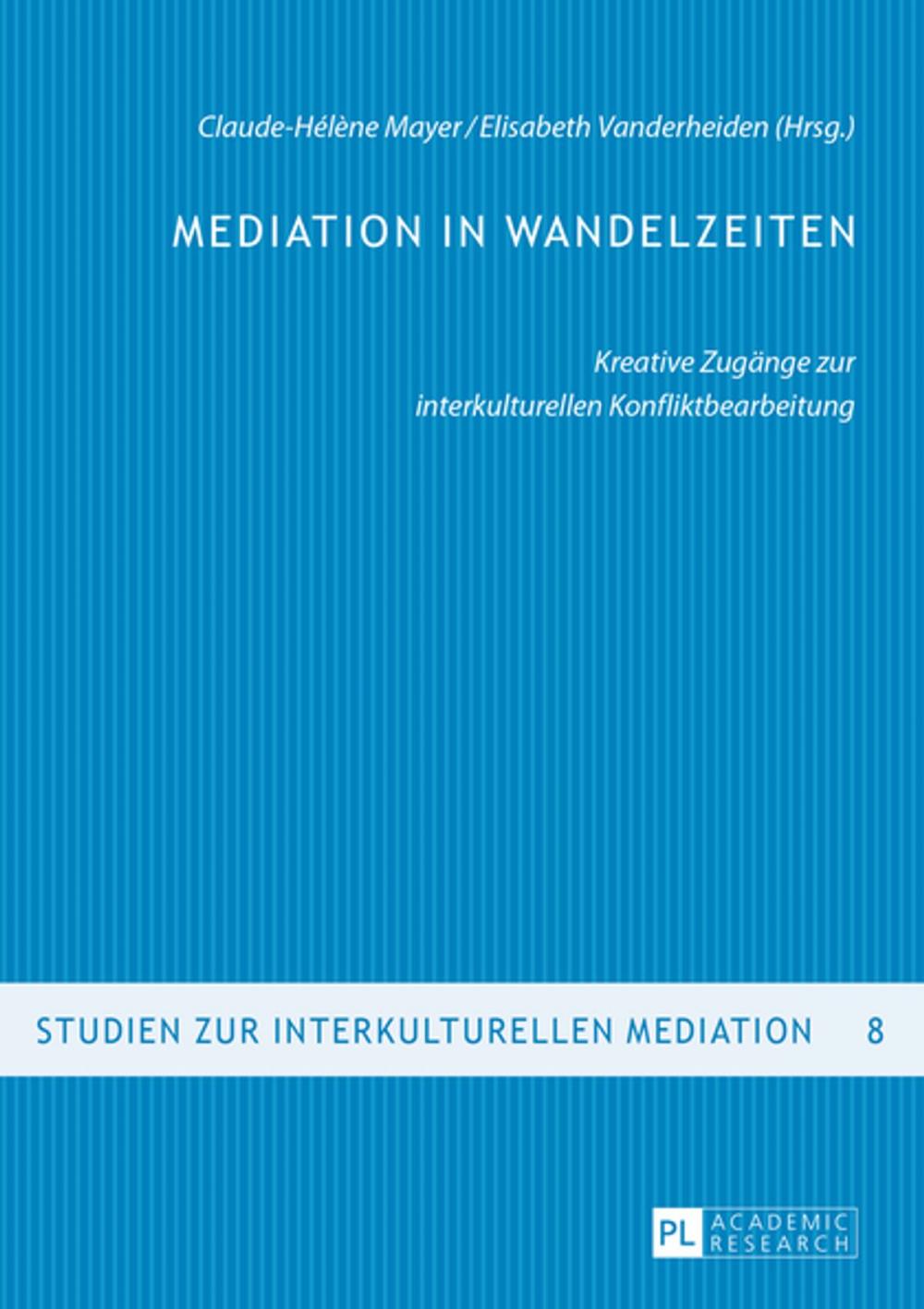 Big bigCover of Mediation in Wandelzeiten